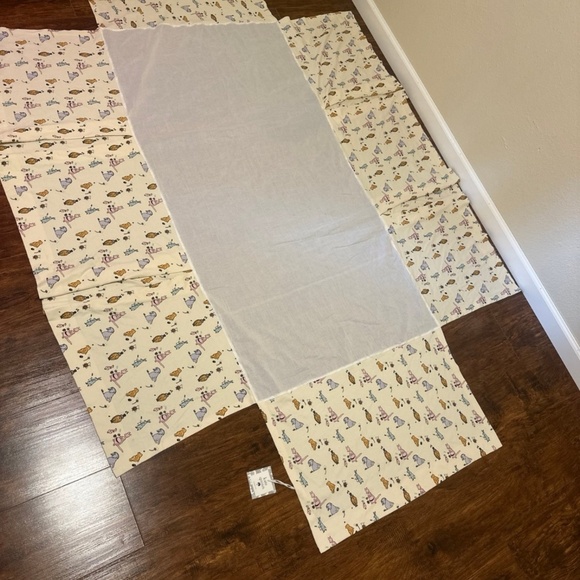 kate quinn Other - Kate Quinn POOH & Friends Crib Skirt
